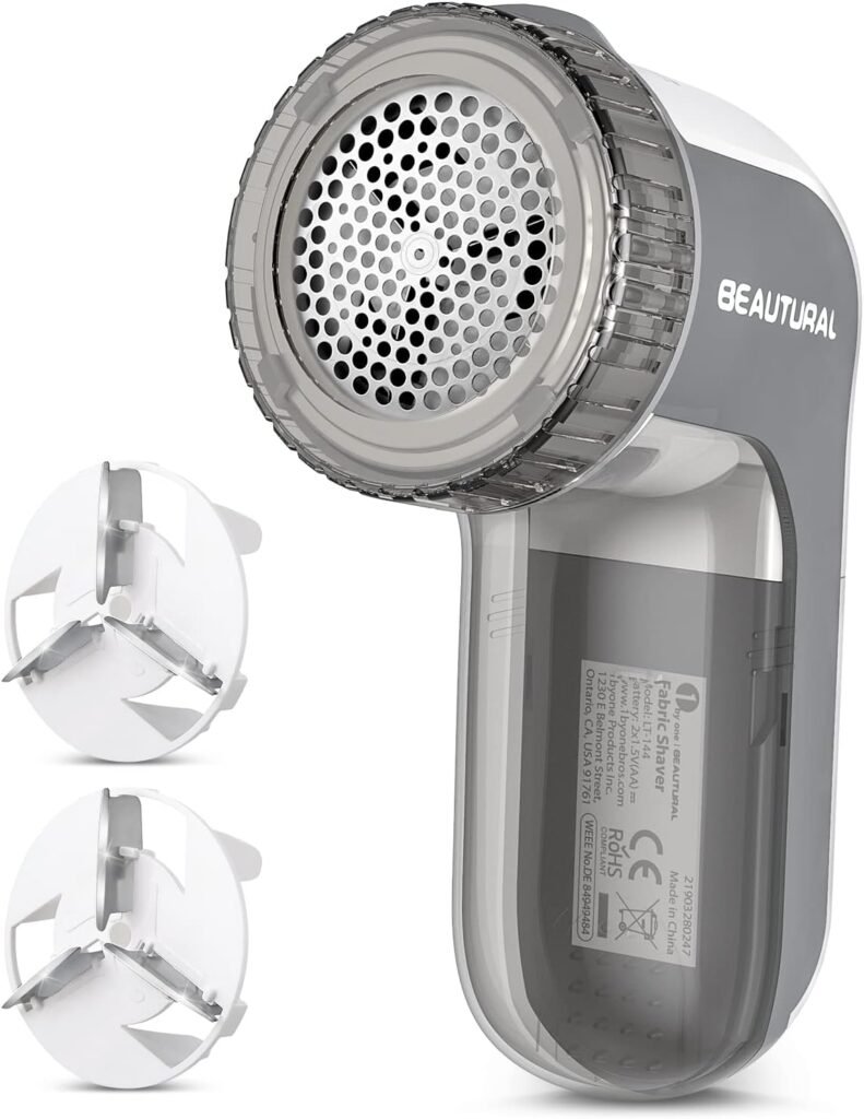 BEAUTURAL fabric shaver and lint remover for clothes