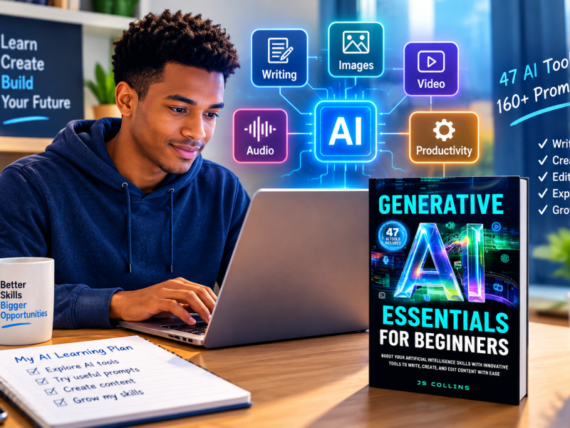 AI tools for beginners across writing design video and productivity